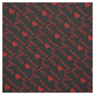 Your Name Fabric Personalized Name Fabrics