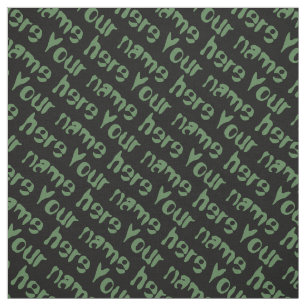 Your Name Fabric Personalized Name Fabrics
