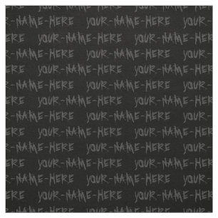 Your Name Fabric Personalized Name Fabrics