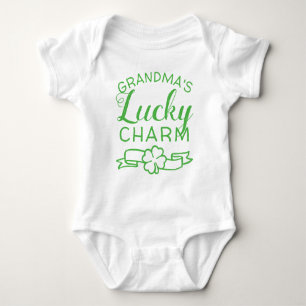 YOUR NAME Family's Lucky Charm Cute Baby Bodysuit
