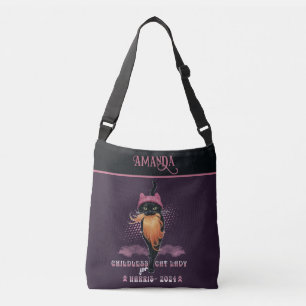 Your Name Here -Childless Cat Lady Harris Tote Bag