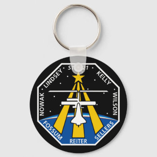 YOUR_NAME_HERE STS-121 Logo Keychain
