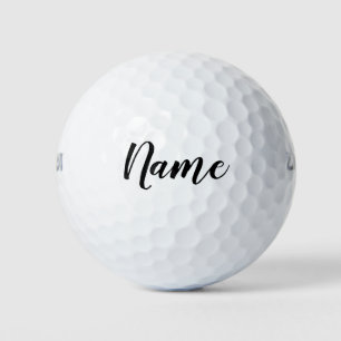 Your Name on golf ball