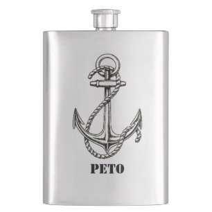 Your Name on this Anchor Flask