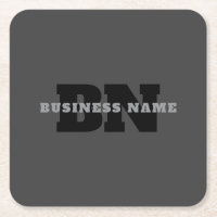 Your Name or Business Name | Modern Masculine Grey