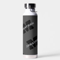 Your Name or Business Name | Modern Masculine Grey