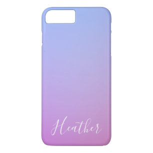 Your Name or Word Purple Pink & Blue Gradient Case-Mate iPhone Case