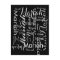 Your name pattern black stylish