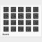 Your name pattern black stylish