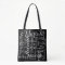 Your name pattern black stylish