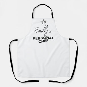 Your NAME Personal Chef -Funny Valentine’s Day Apron