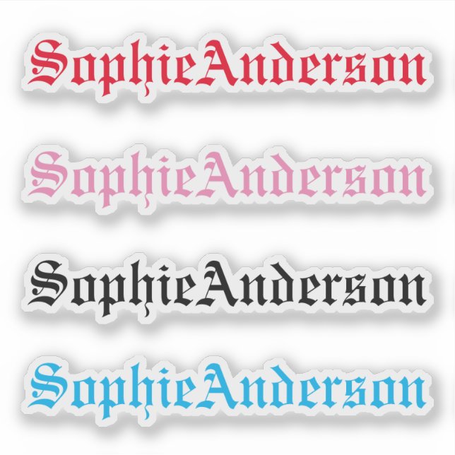 Your Name Personalized  (Front)