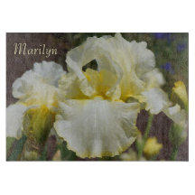 Your Name Personalized gifts Cutting Boards Flower