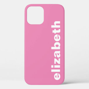 Your Name Pink iPhone 12 Case