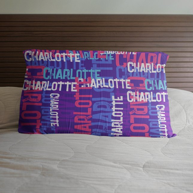 YOUR NAME Repeating Custom Fun Pillowcase (Creator Uploaded)