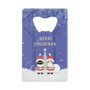 [Your name]'s Poiluna Christmas Credit Card Bottle Opener