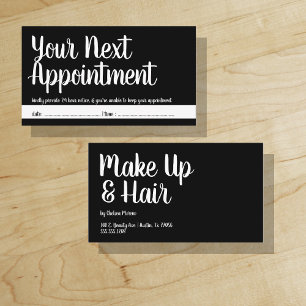 Your Next Appointment - Reminder - Black -