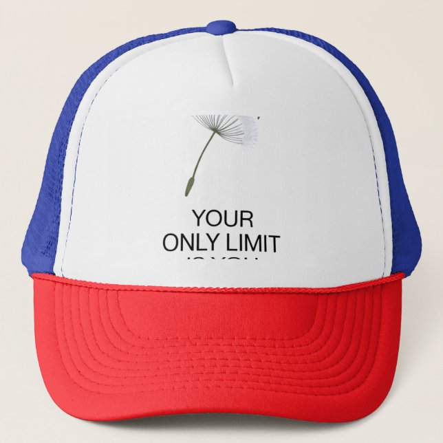  YOUR ONLY LIMIT IS YOU TRUCKER HAT (Front)
