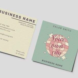 Your own city customizable modern Business Card