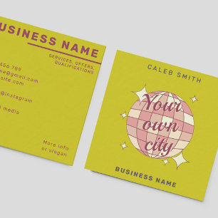 Your own city customizable modern Business Card
