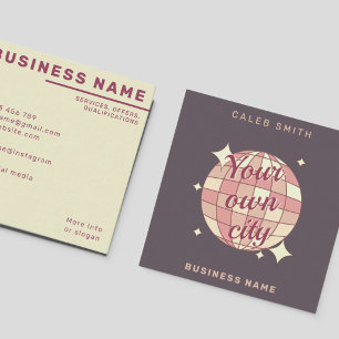 Your own city customizable modern Business Card