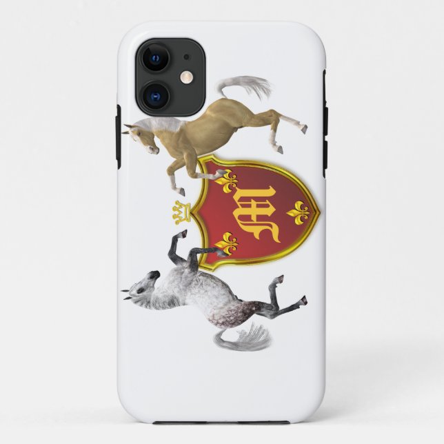 Your own coat of arms monogram Case-Mate iPhone case (Back)