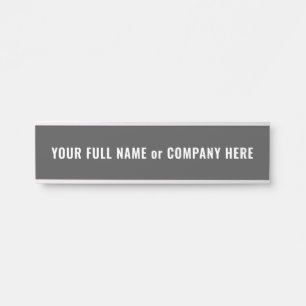 Your Own Design Custom Fonts Colours Name Door Sig Door Sign