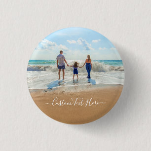 Your Own Design Custom Photo Text Button