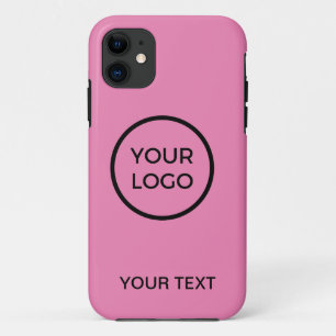 Your own logo and your own text iPhone 11 case