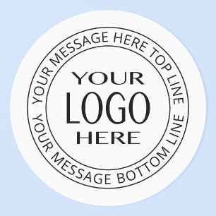 Your Own Logo & Customizable Circular Text
