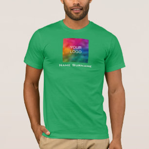 Your Own Logo Here Business Employee Staff Men's T-Shirt
