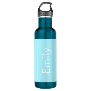 Your Own Name or Word   Soft Sky Blue 710 Ml Water Bottle
