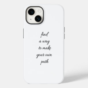 Your Own Path iPhone Case