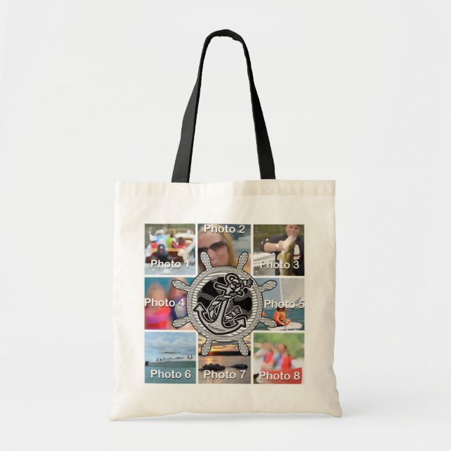 Your Own Personalized Nautical Bag 8 images (Front)