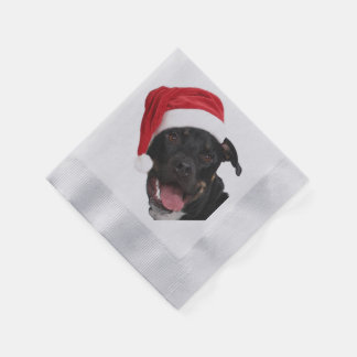 YOUR OWN PHOTO Christmas Party Paper Napkins