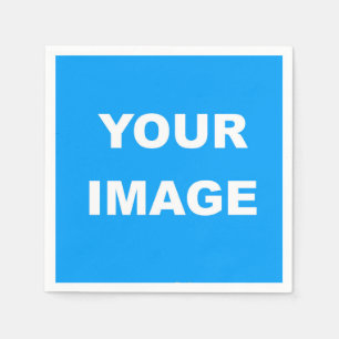 Your Own Photo Image Logo Customize Personalize Napkin
