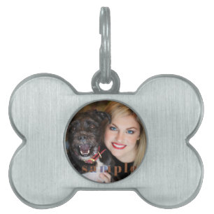 Your Own Photo Pet ID Tag