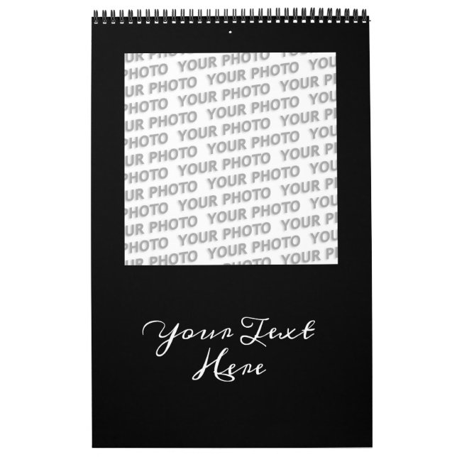 Your Own Photos Template Calendar (Cover)