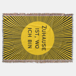 Your own Texts, Sayings and Wisdoms Throw Blanket