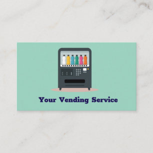 Your partner for reliable vending machine services business card
