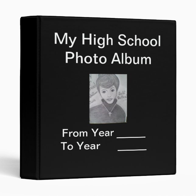 Your personal High School Photo Album Binder (Front/Spine)