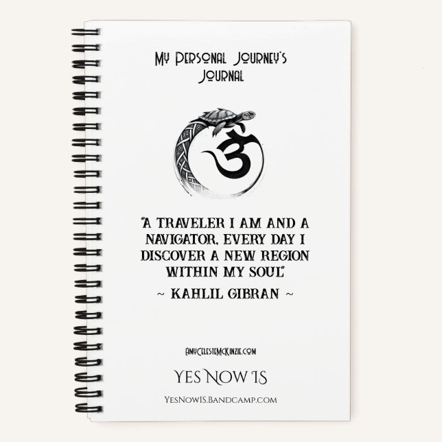 Your Personal Journey's Journal (Front)