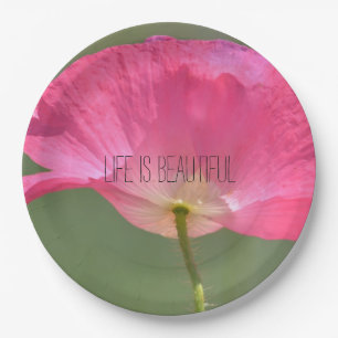 Your Personalized Photo and Text Paper Plate