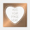 Your Personalized Photo Gold Heart