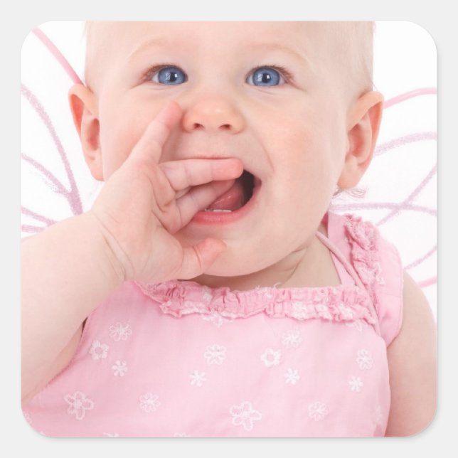 Your Personalized Photo Square Sticker (Front)