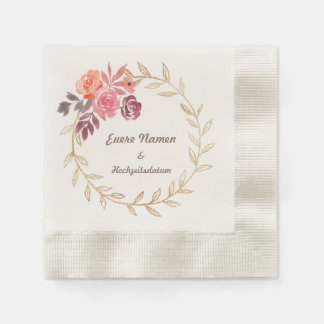 Your personalized wedding napkin