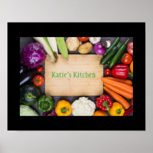 Your Personlized Name Kitchen Art Poster