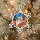 YOUR Pet Cat or Dog PHOTO Personalized Snowflake