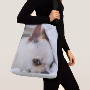 Your pet dog puppy custom photo chihuahua crossbody bag