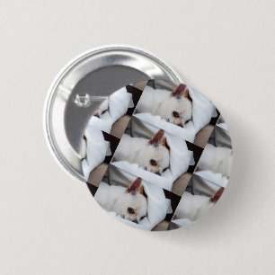 Your pet dog puppy custom photo chihuahua pattern 2 inch round button